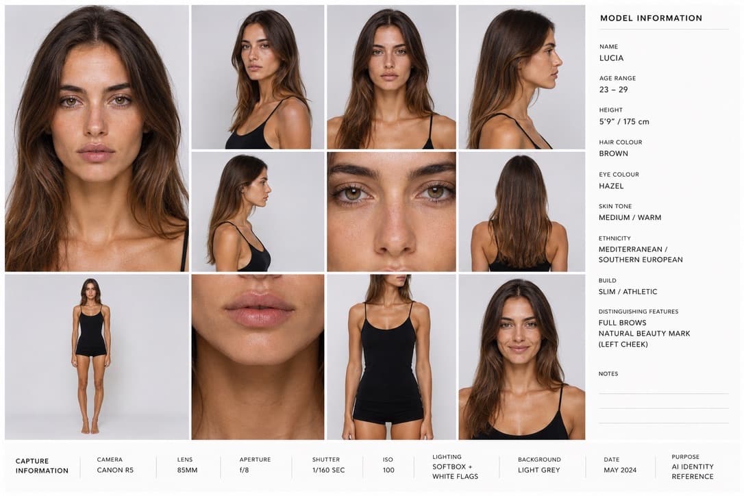Lucia model reference card