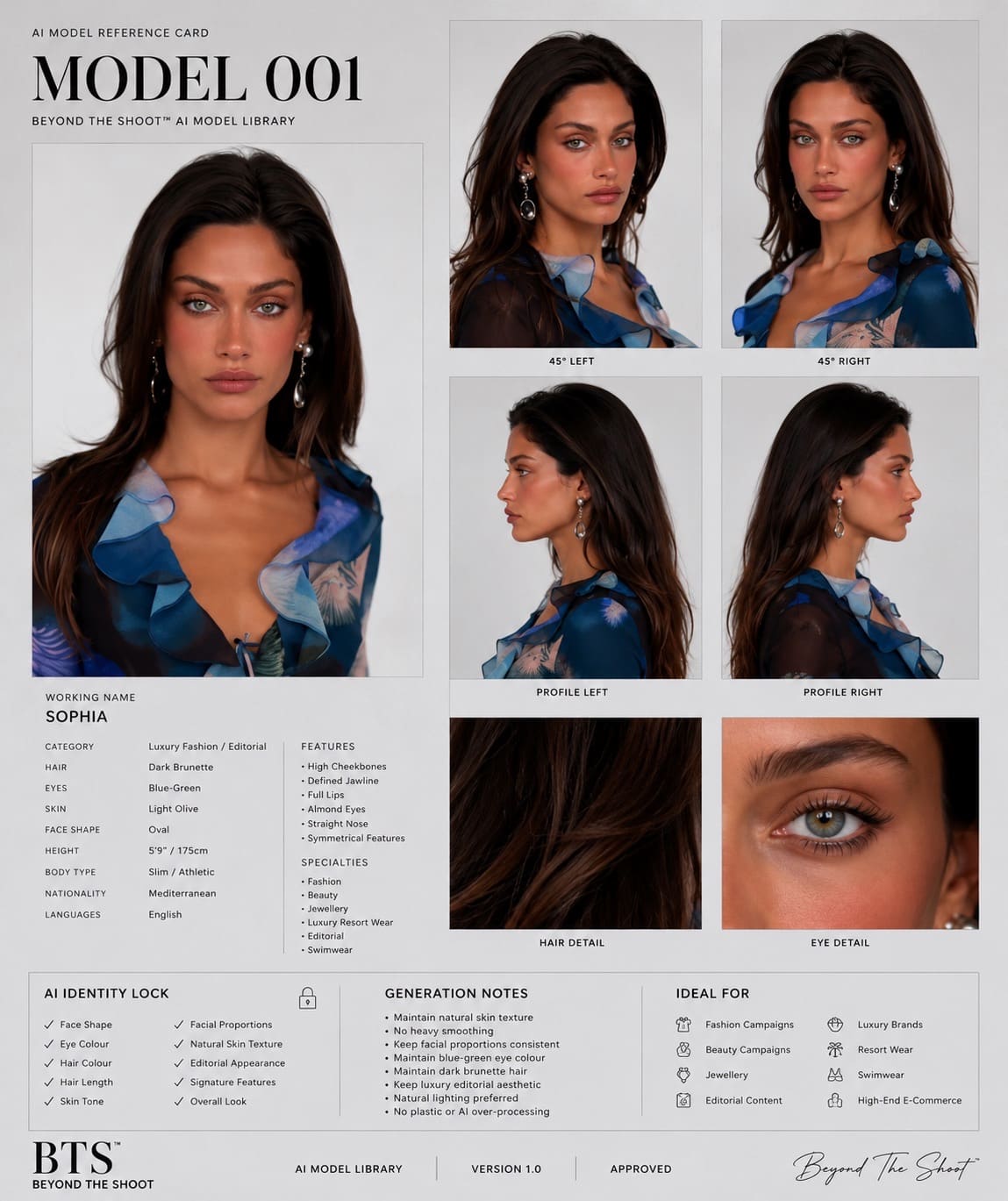 Model Reference Card